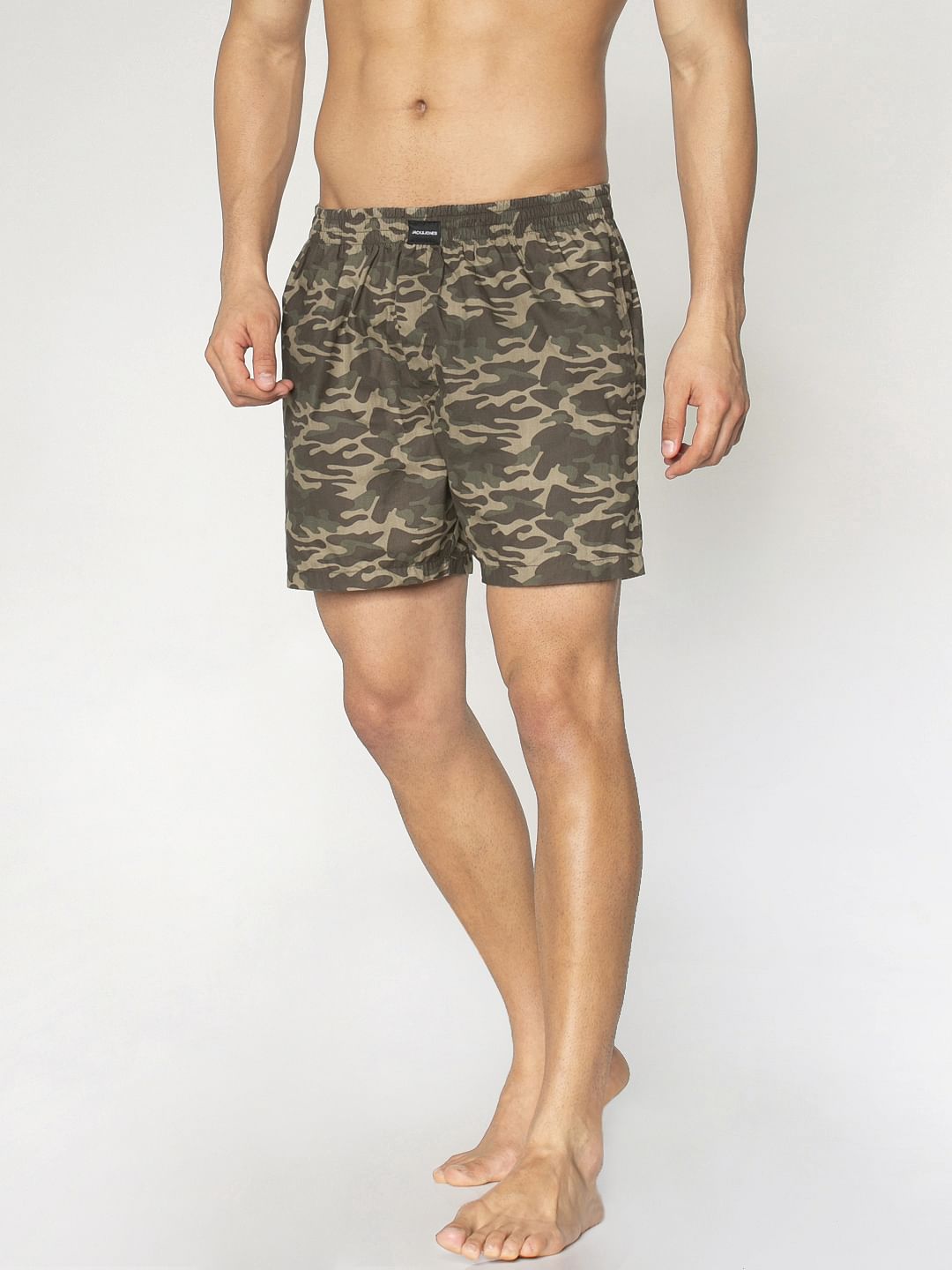 Camo Print Boxers