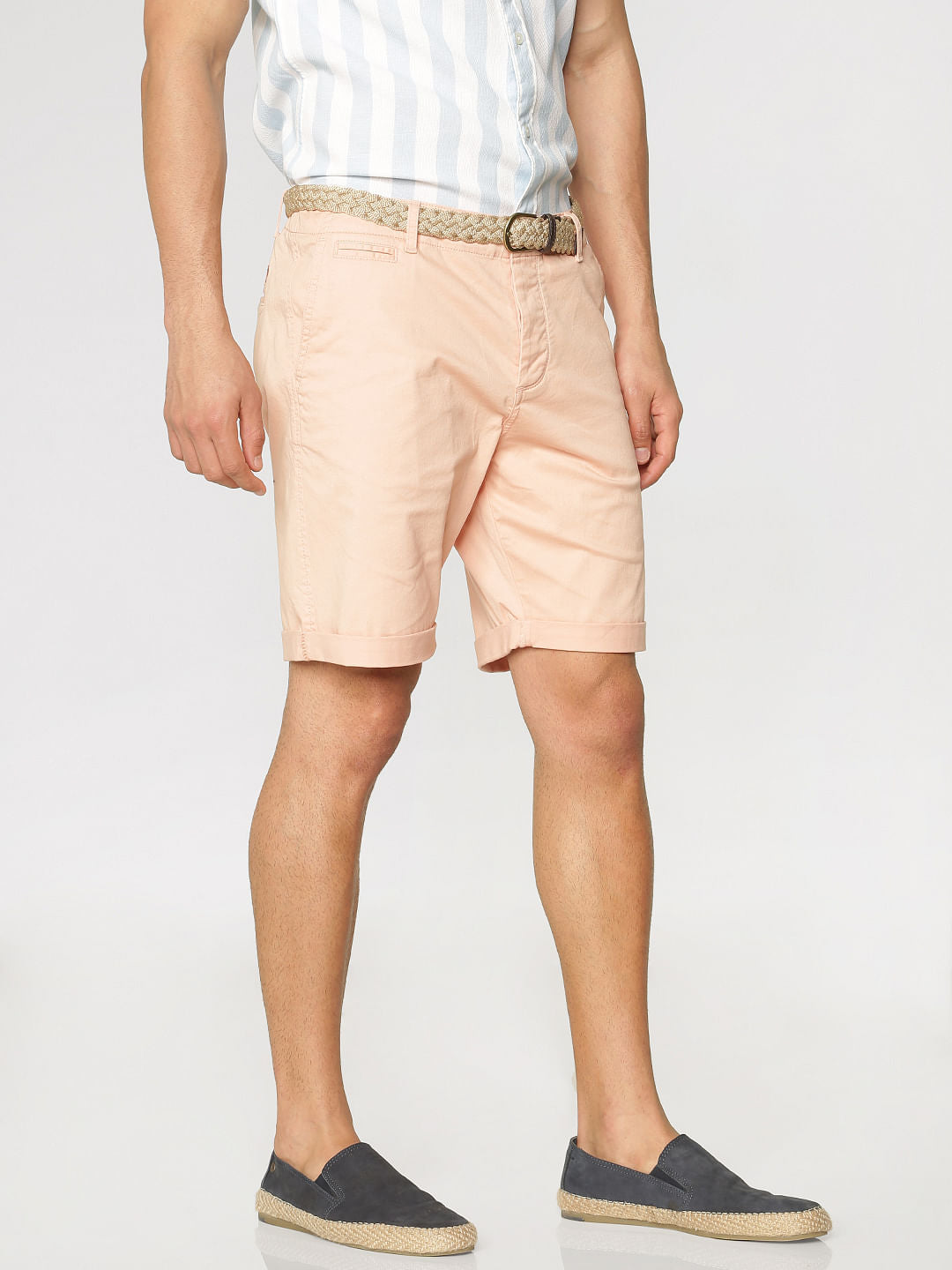 Pink Chino Shorts