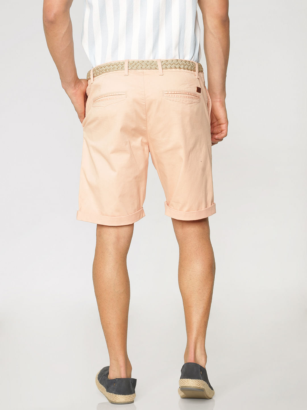 Pink Chino Shorts