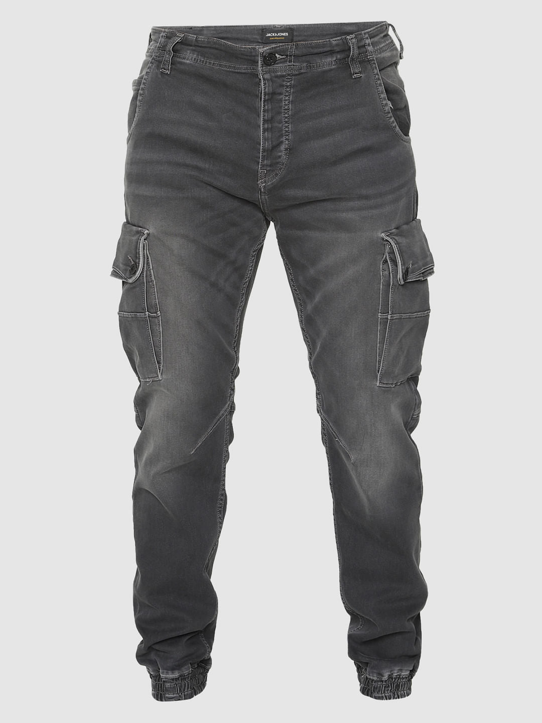 Grey Faded Erik Anti Fit Jeans