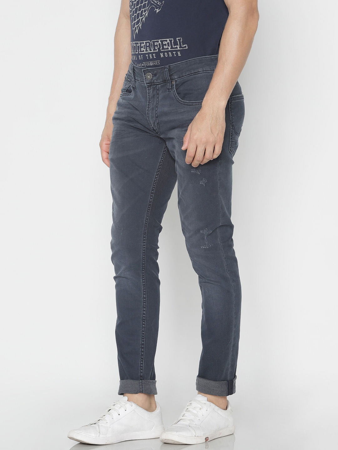Blue Liam Skinny Fit Jeans