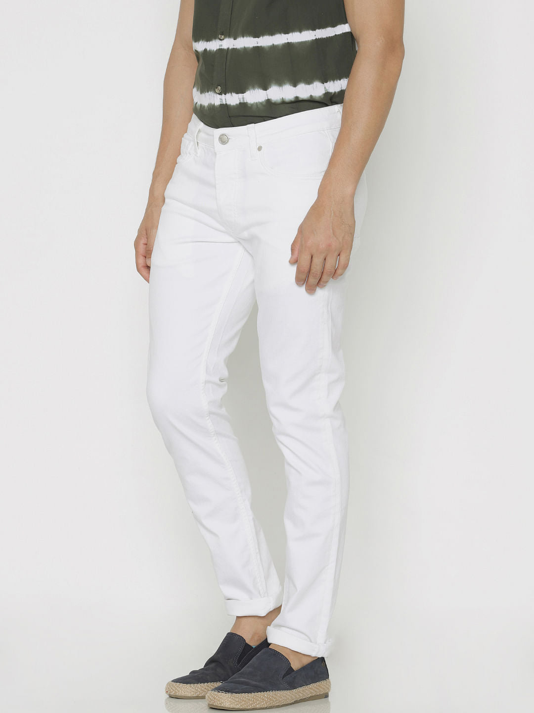 White Ben Skinny Fit Jeans