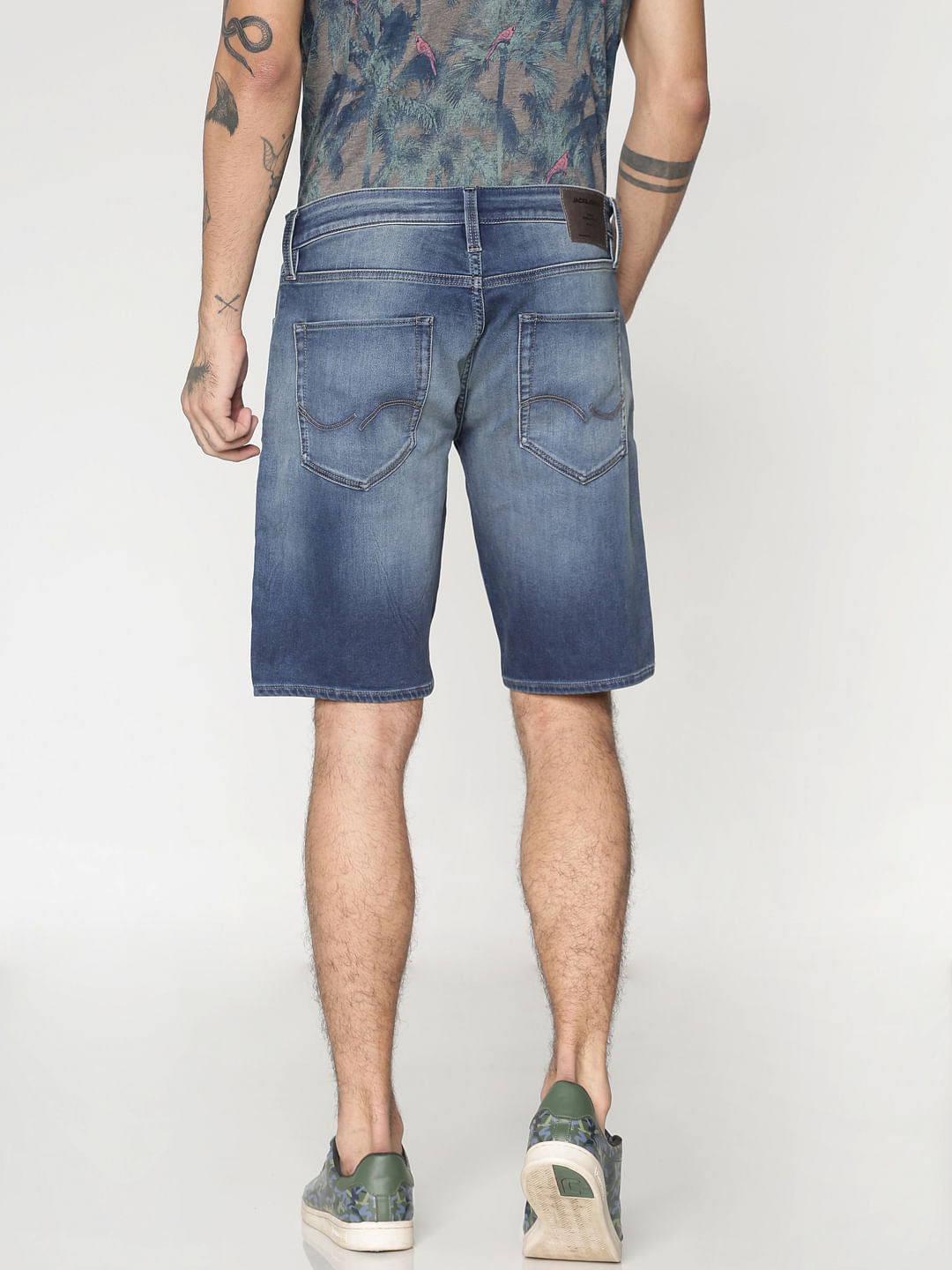 Blue Denim Shorts