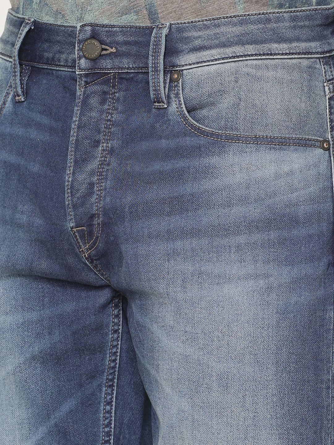 Blue Denim Shorts