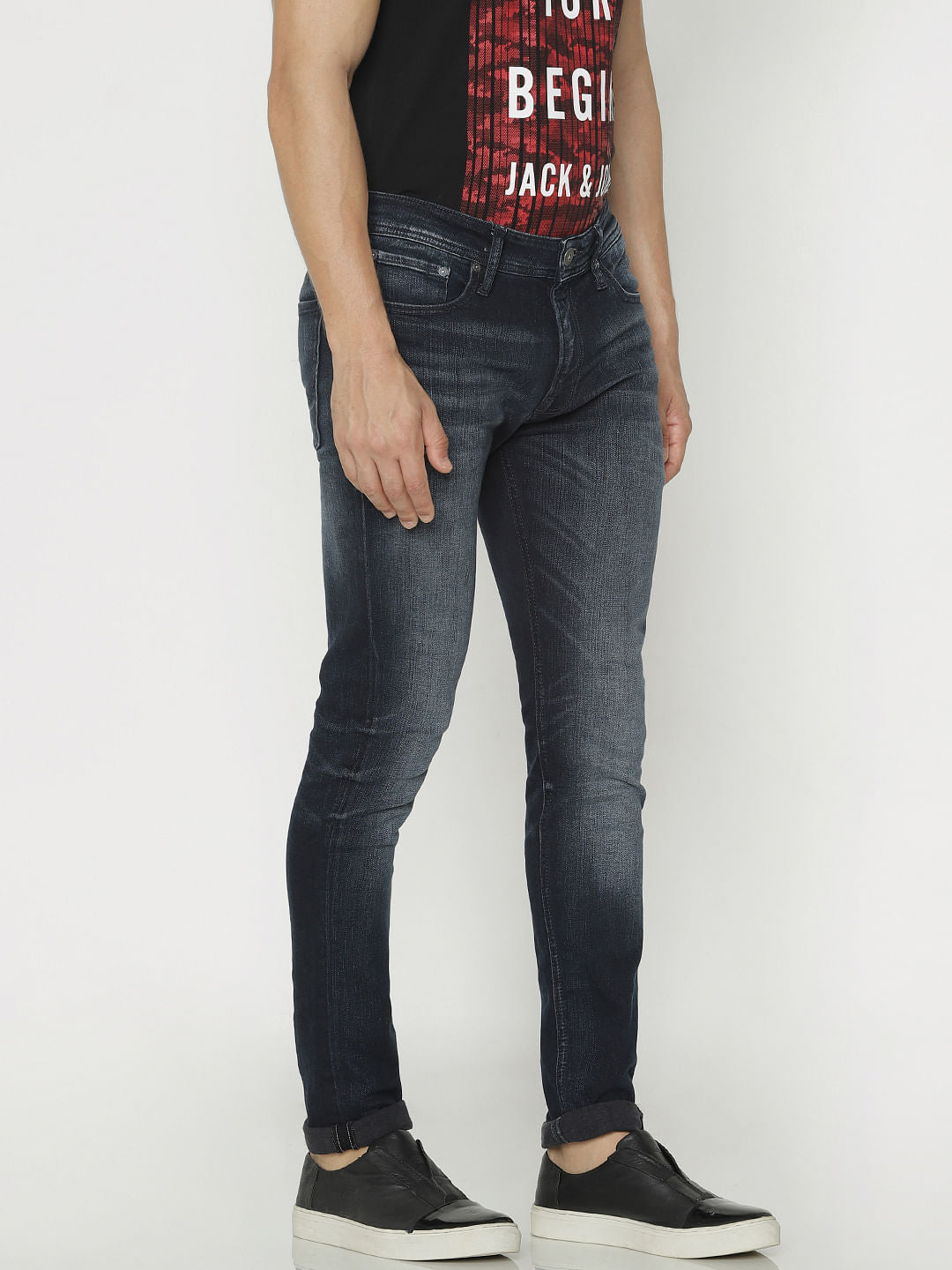Blue Liam Skinny Fit Jeans