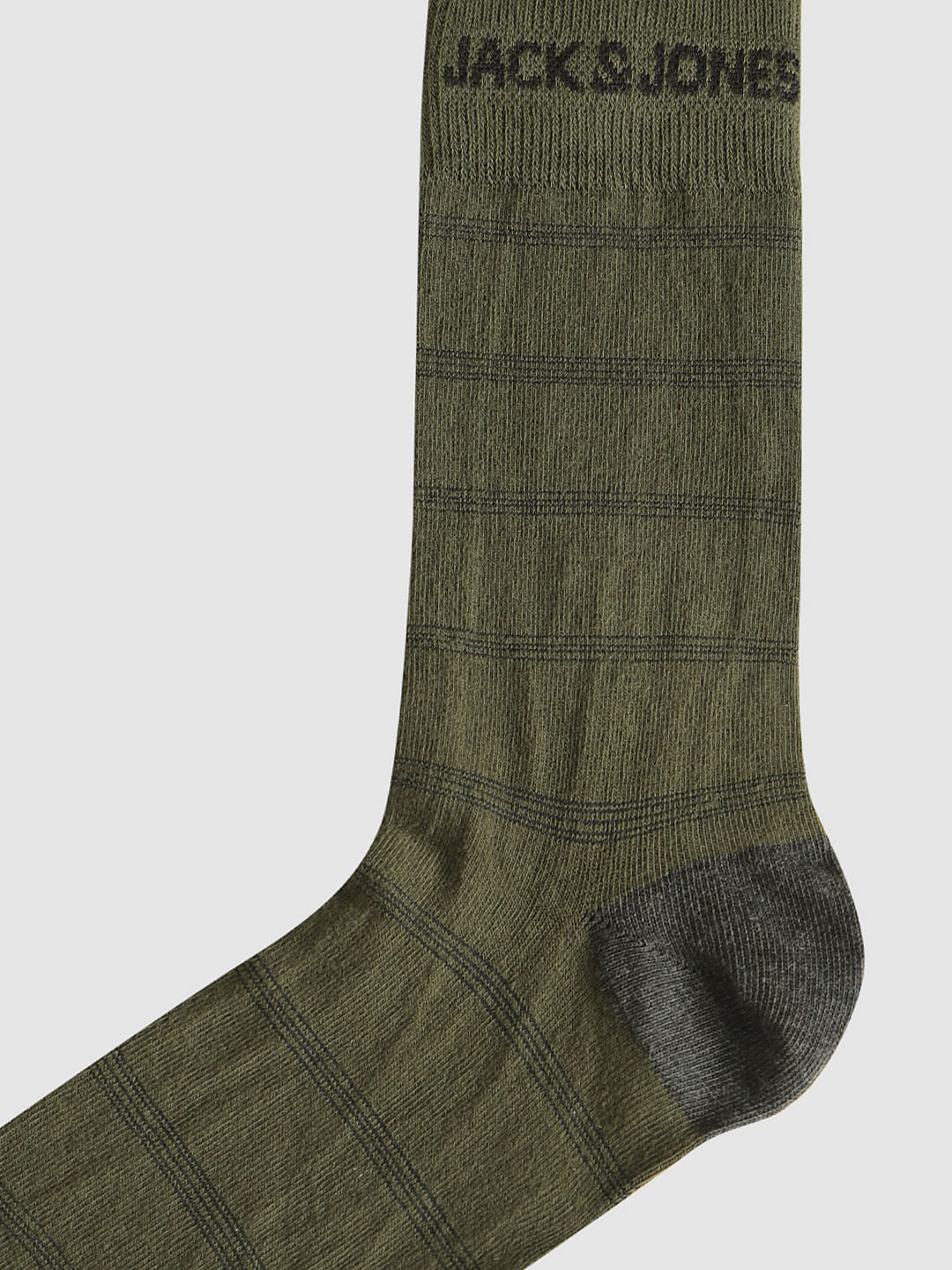 Pack Of Three Mid Calf Length Socks - Red, Green, Blue