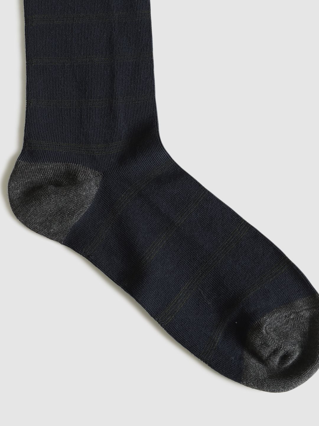 Pack Of Three Mid Calf Length Socks - Red, Green, Blue