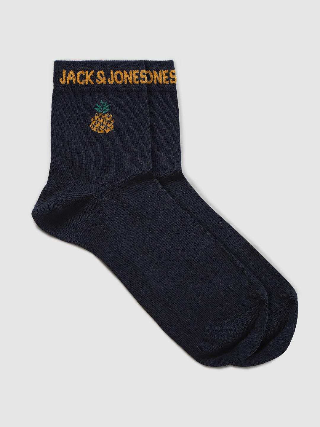 Multi-coloured printed socks - Pack of 3