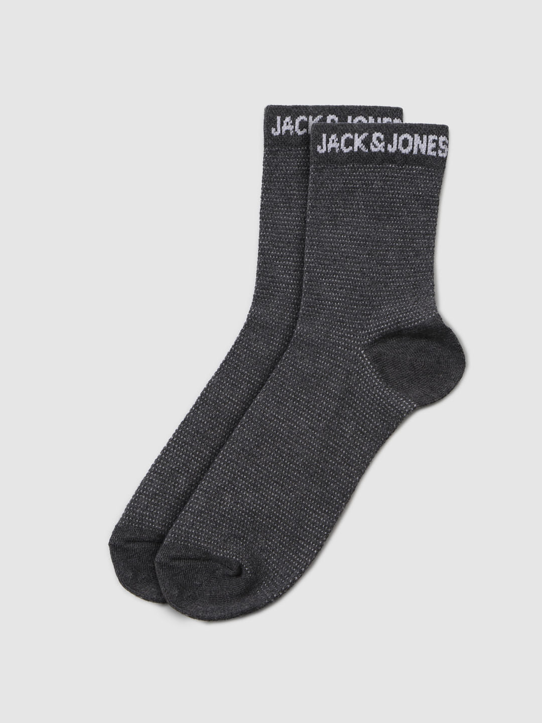 Blue Printed Mid Calf Length Pack Of Five Socks