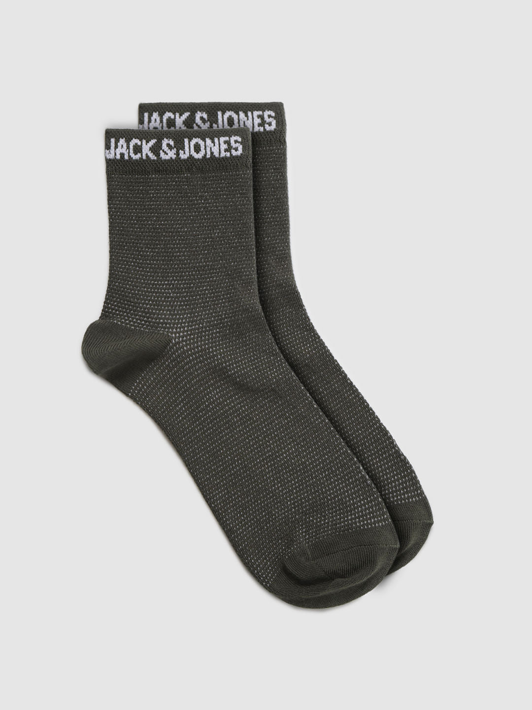 Blue Printed Mid Calf Length Pack Of Five Socks