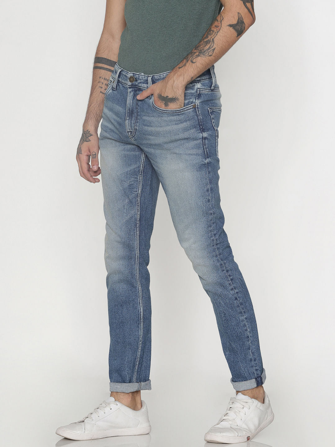 Light Blue Ben Skinny Fit Jeans
