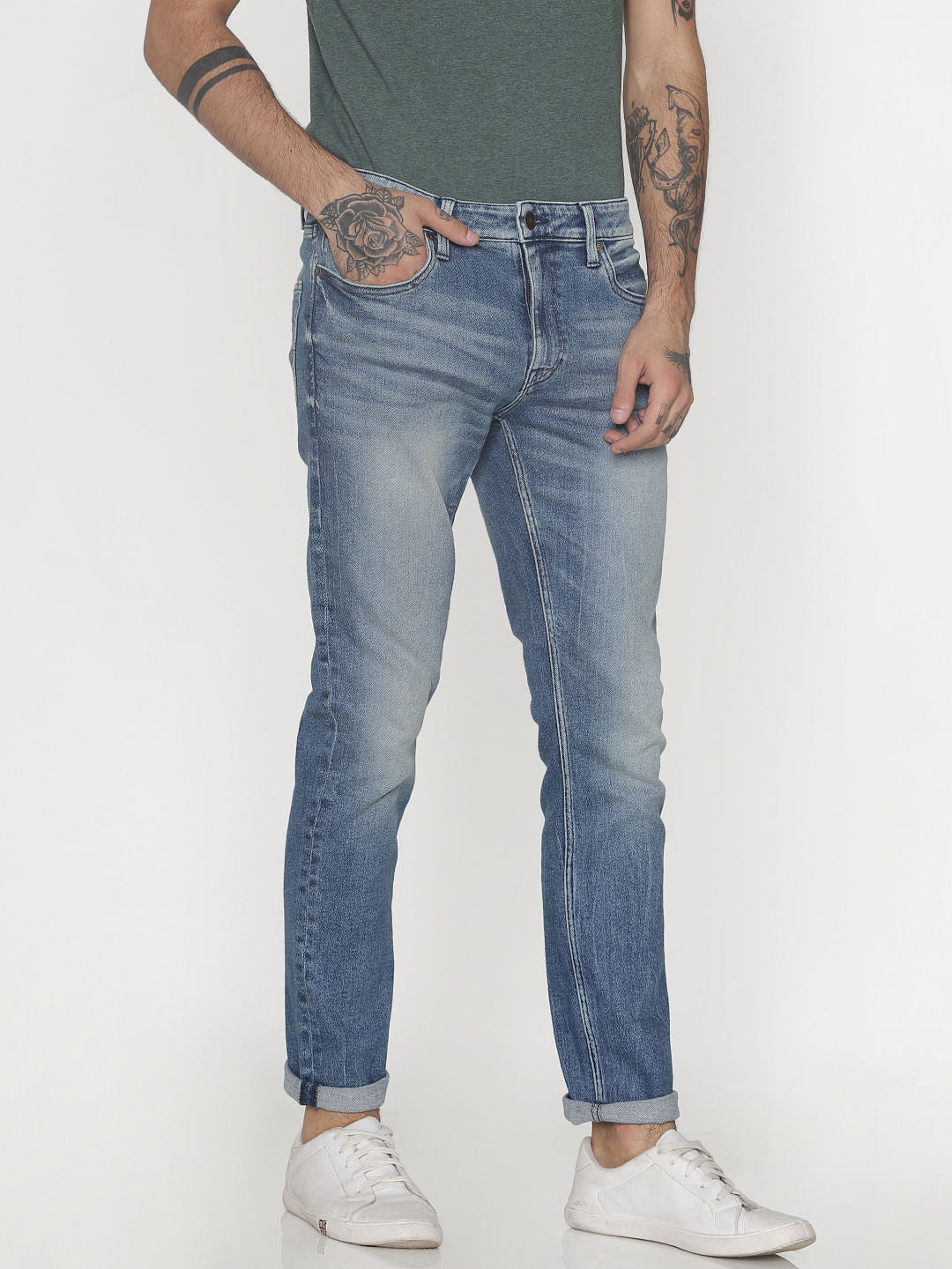 Light Blue Ben Skinny Fit Jeans