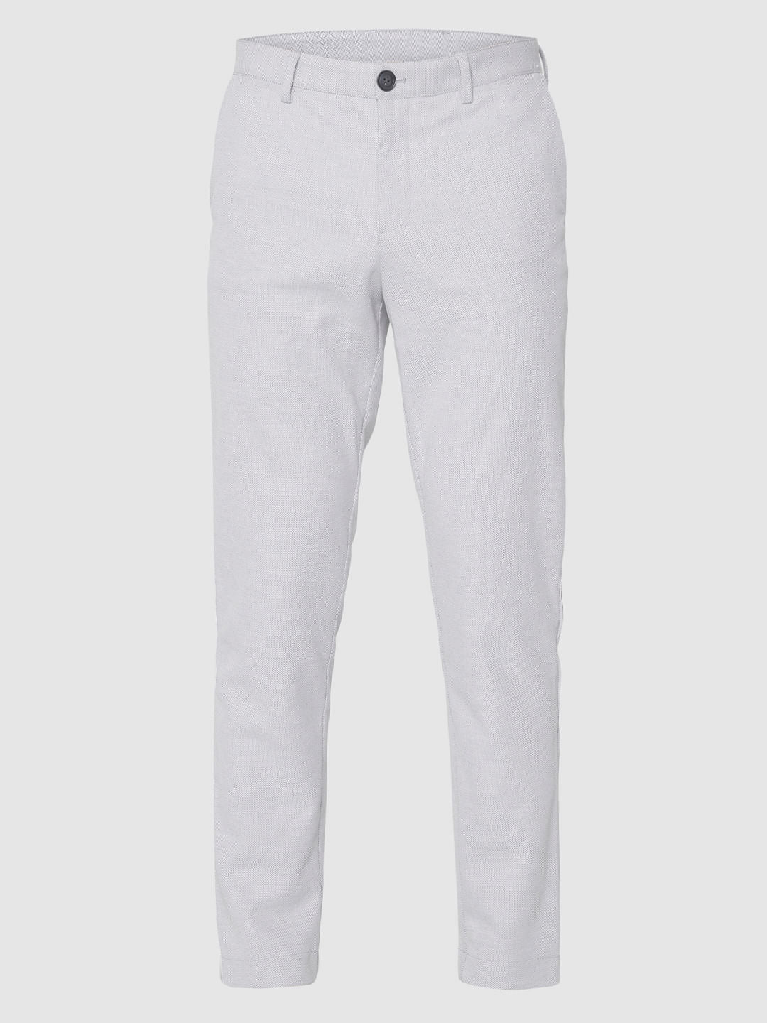 Grey Tape Detail Trousers