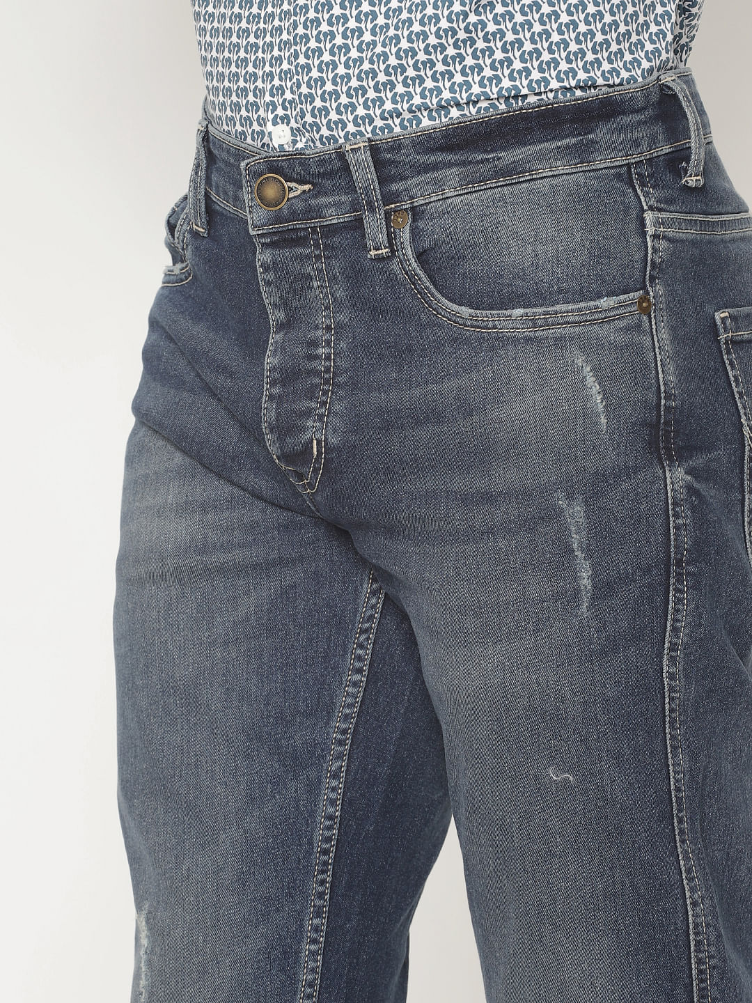 Blue Mike Comfort Fit Jeans
