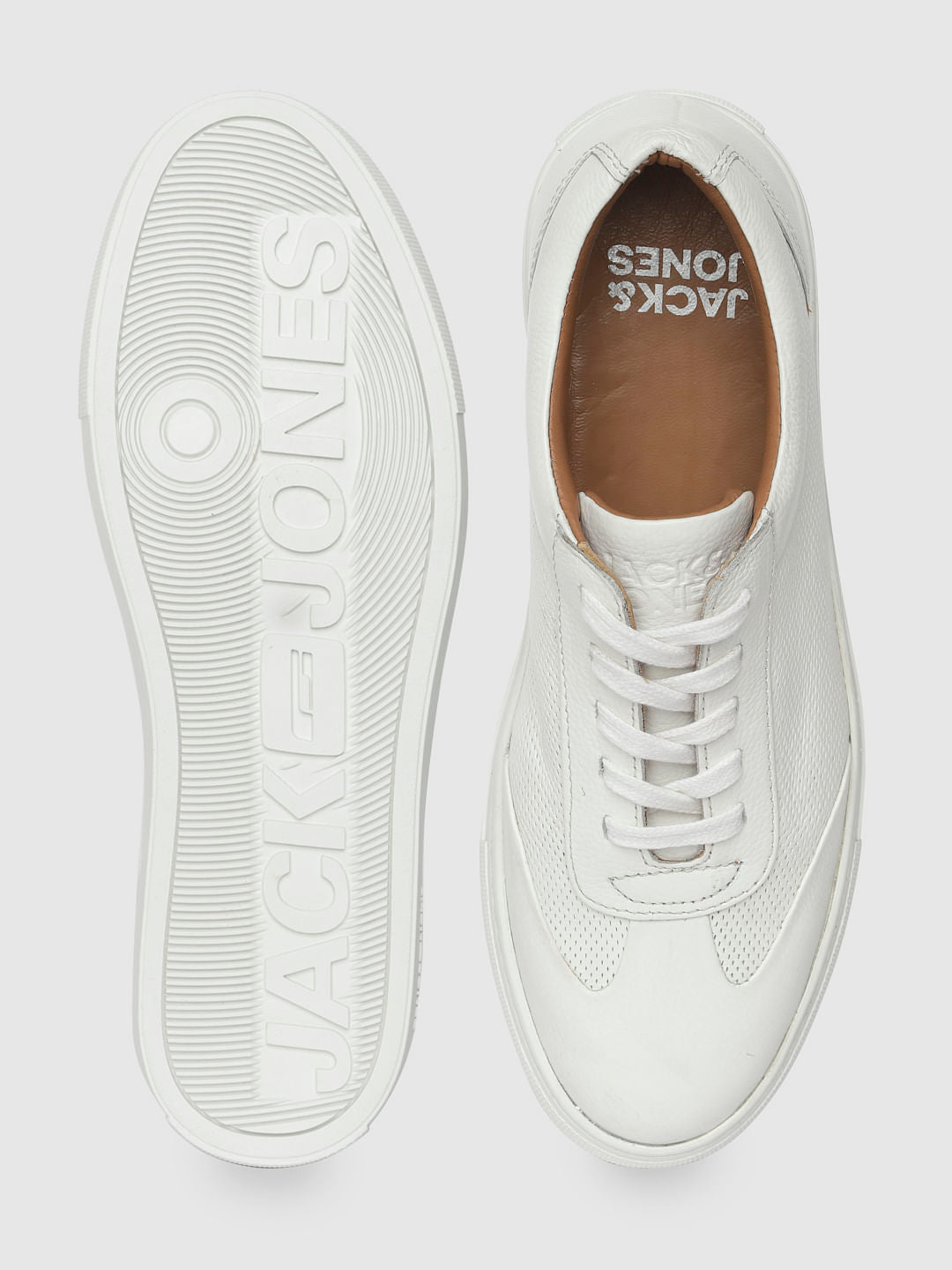 White Leather Sneakers