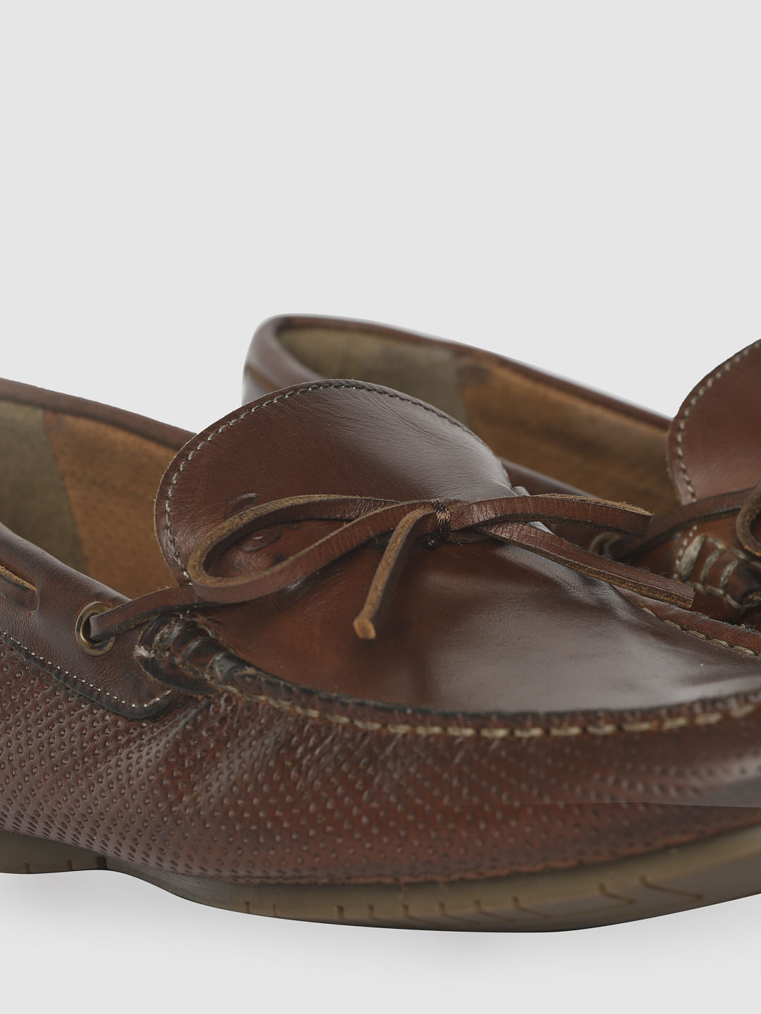 Brown Leather Loafers