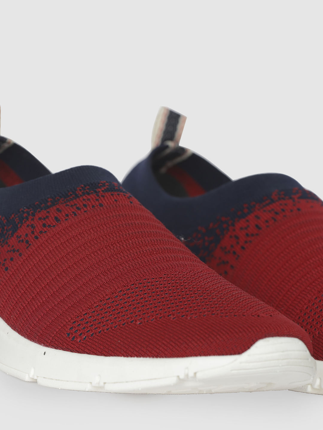 Red Slip On Sneakers