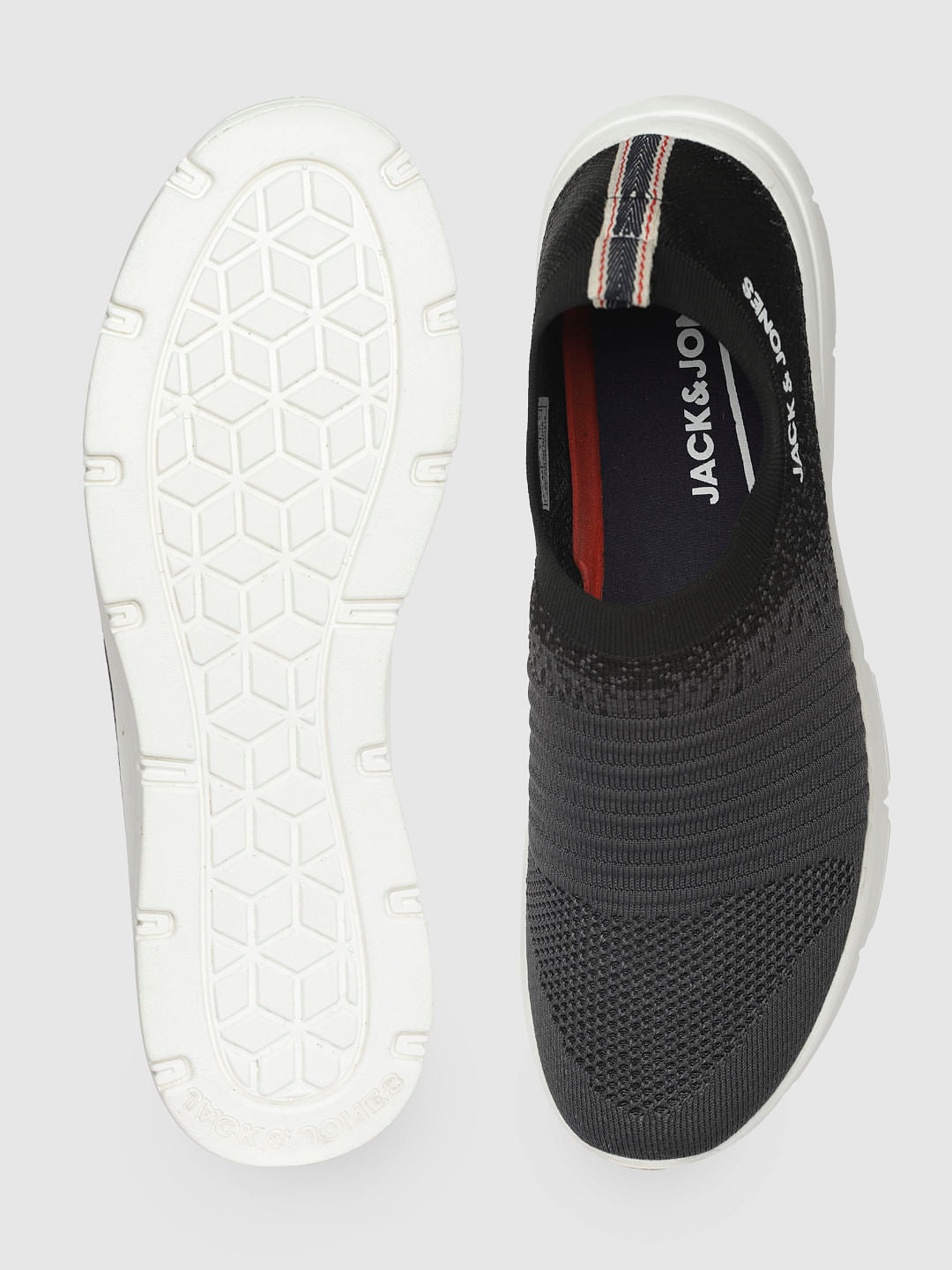 Black Slip On Sneakers