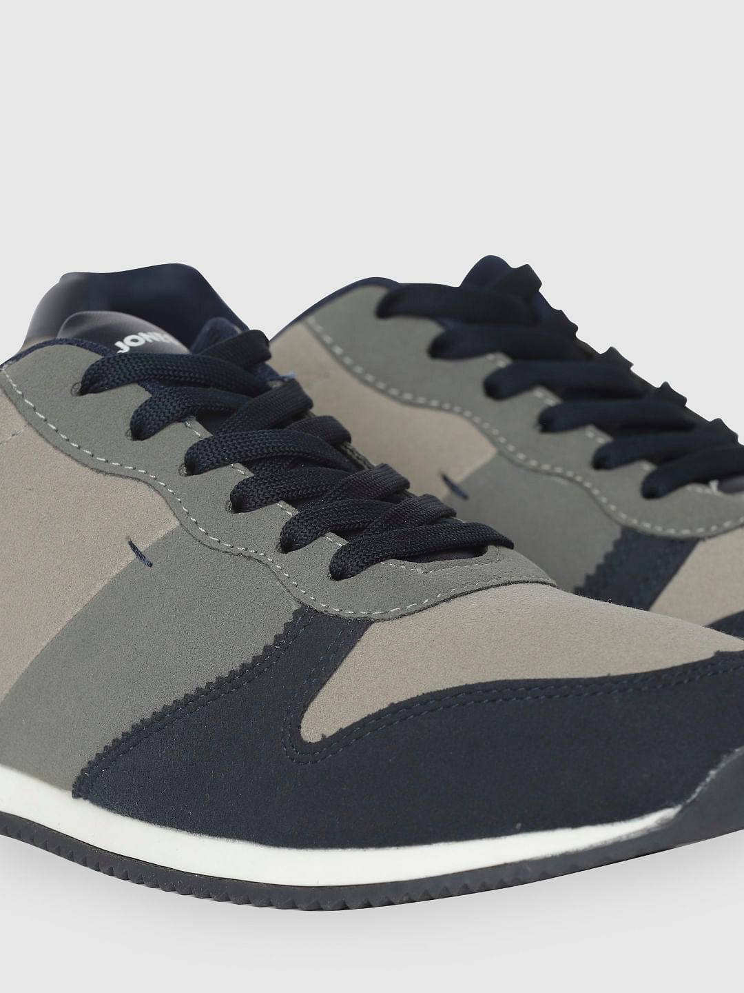 Blue Camo Print Sneakers