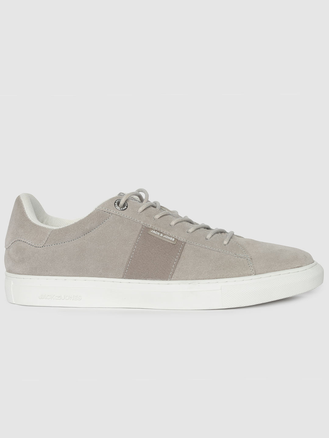 Grey Suede Sneakers