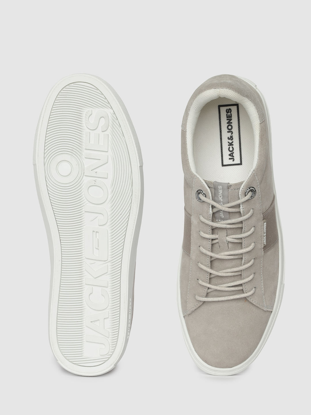 Grey Suede Sneakers