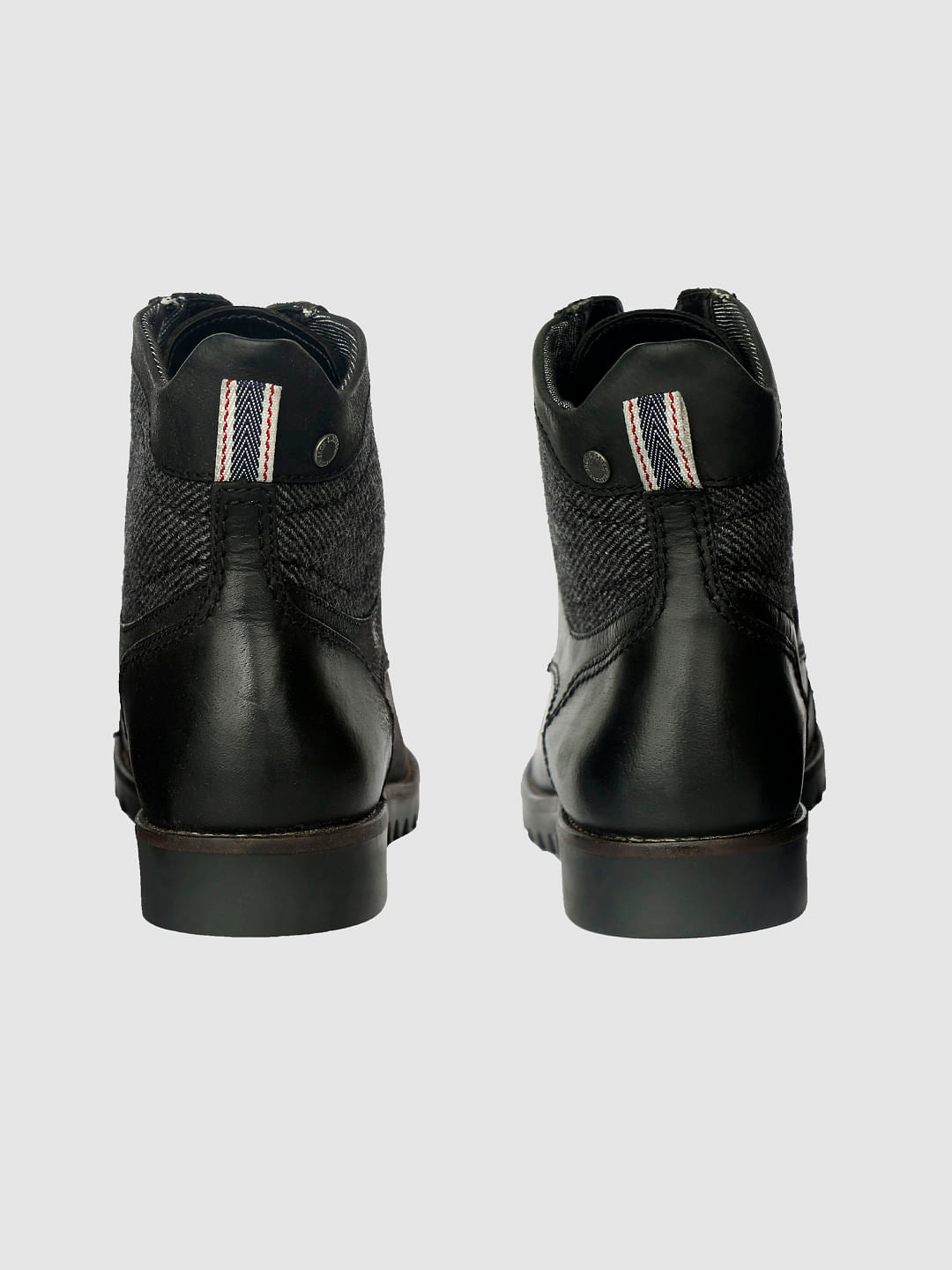 Black High Top Boots