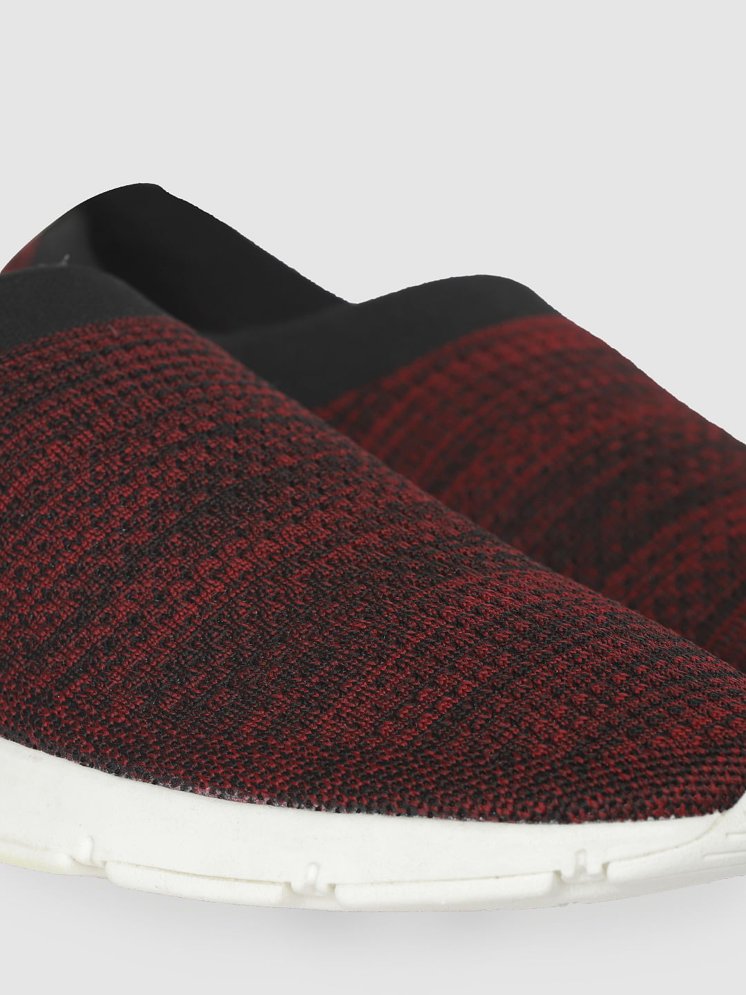 Red Slip On Sneakers