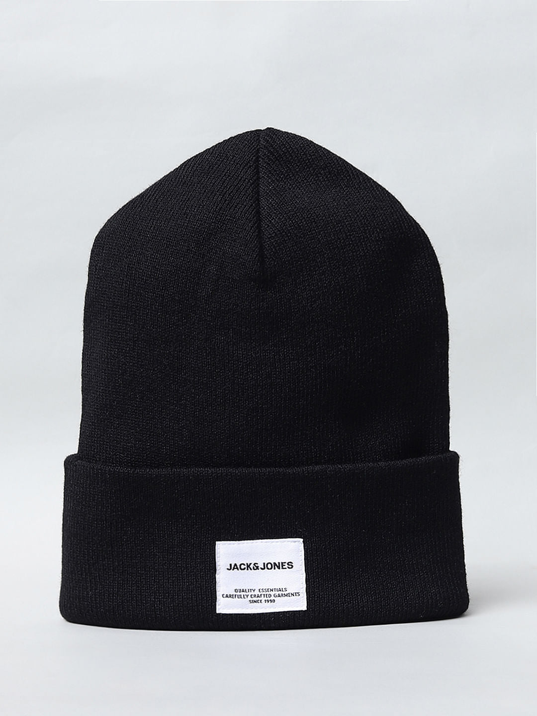 Black Knitted Beanie
