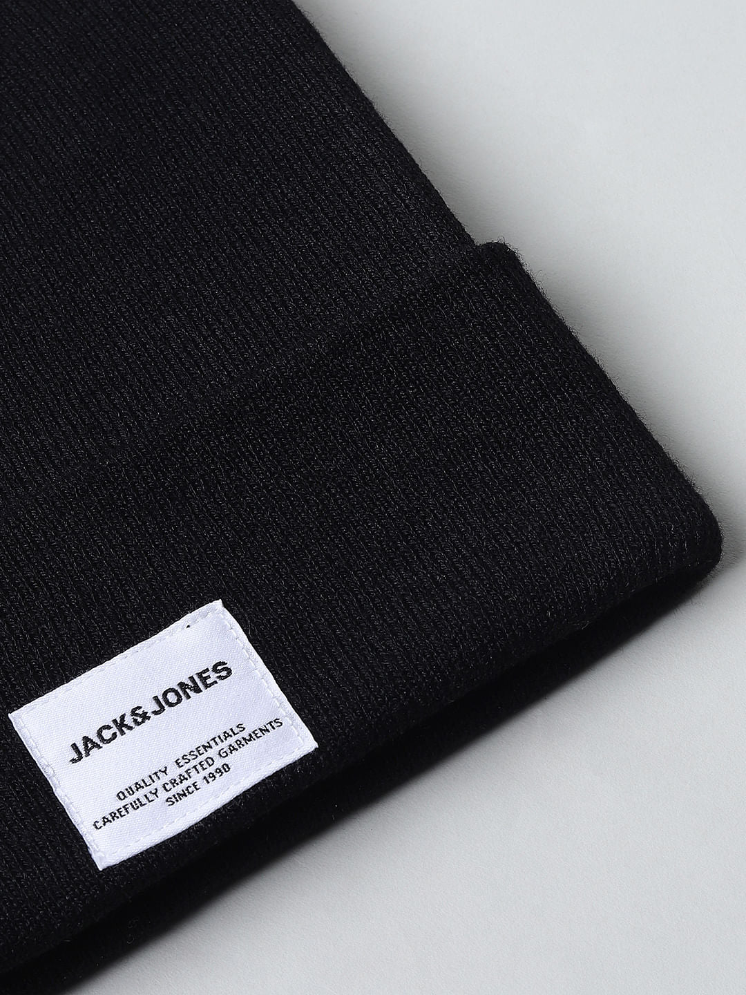 Black Knitted Beanie