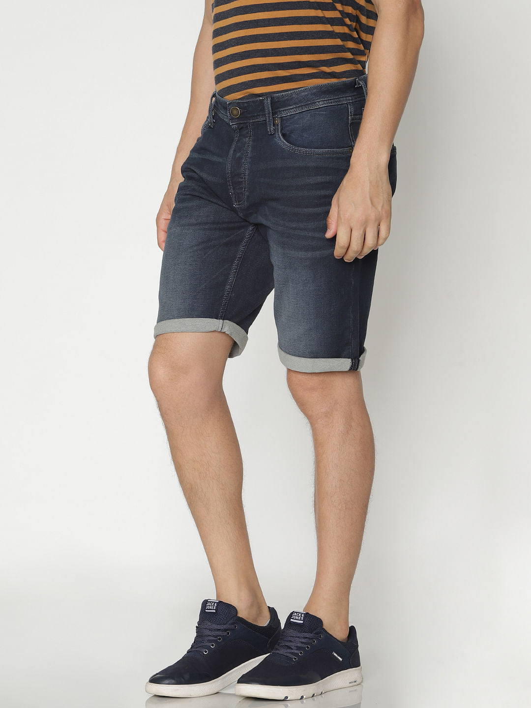 Blue Denim Shorts
