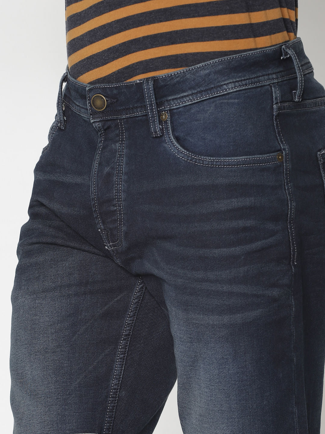 Blue Denim Shorts