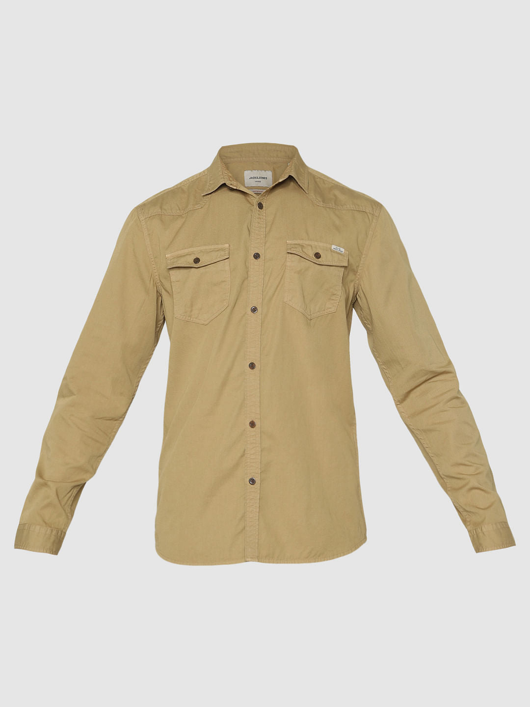Brown Full Sleeves Shirt
