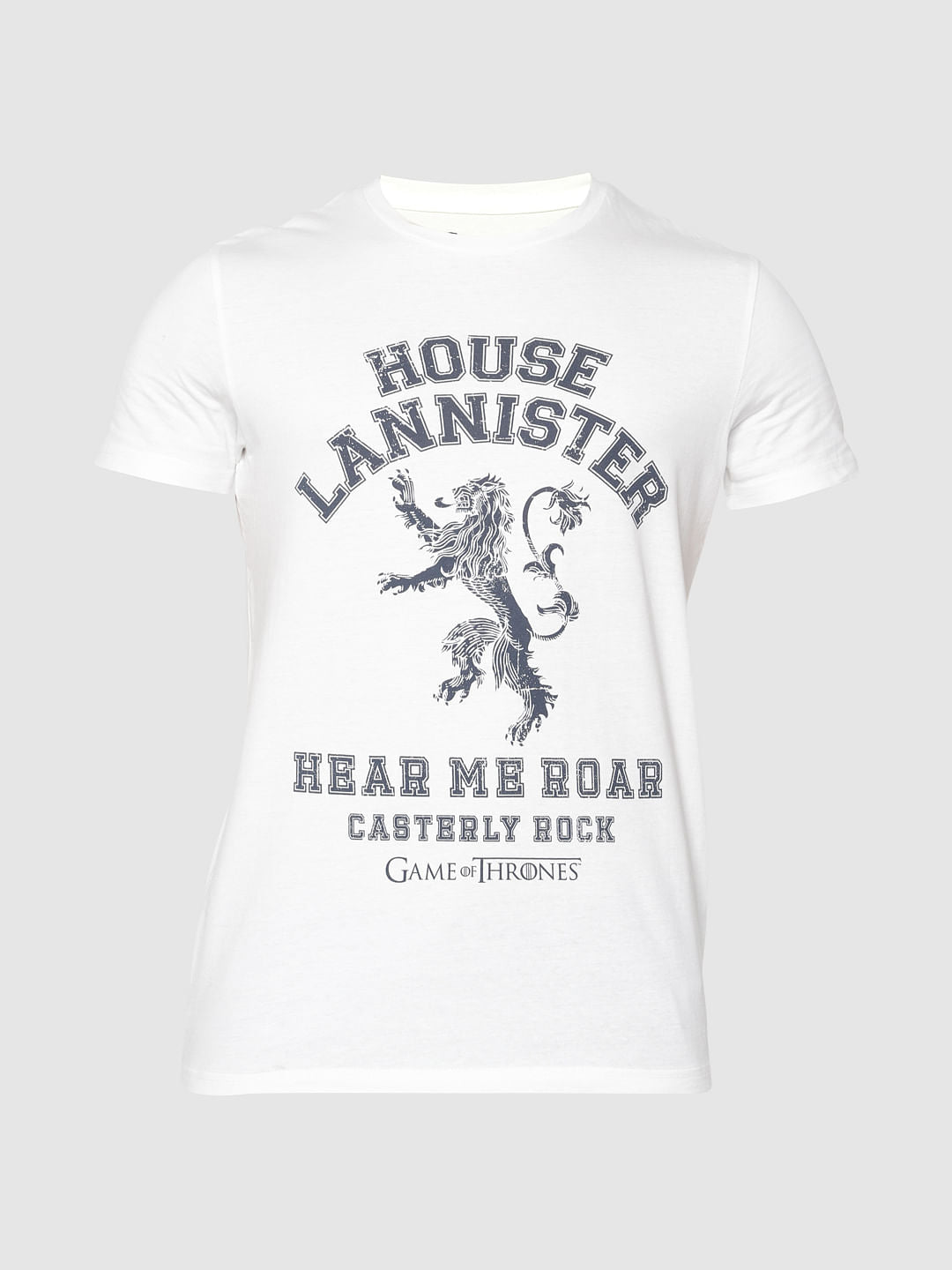 X Got White House Lannister Crew Neck T-Shirt