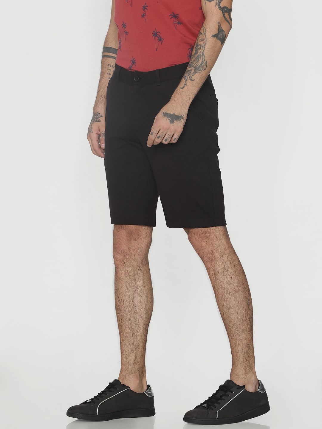 Black Chino Shorts