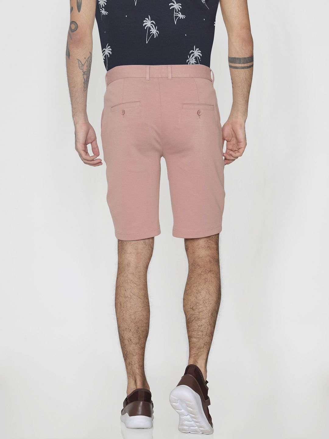 Pink Chino Shorts