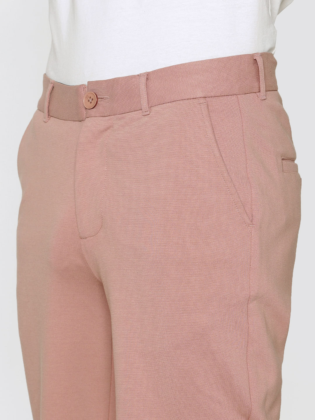 Pink Chino Shorts