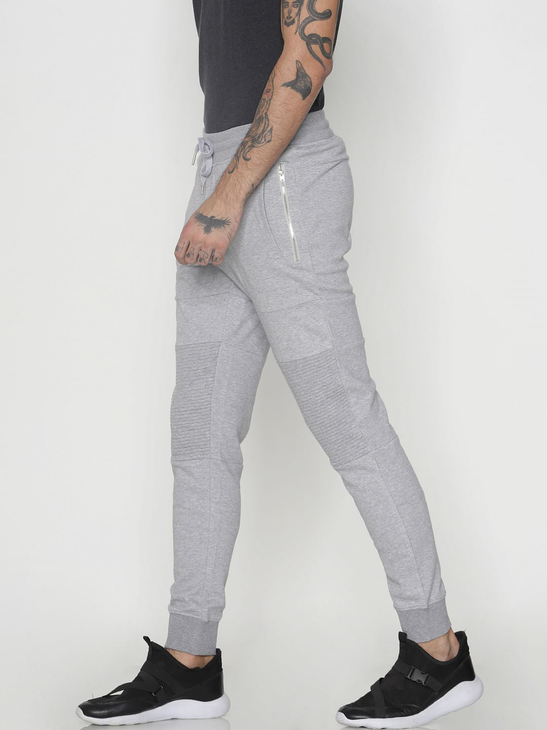 Grey Drawstring Sweatpants