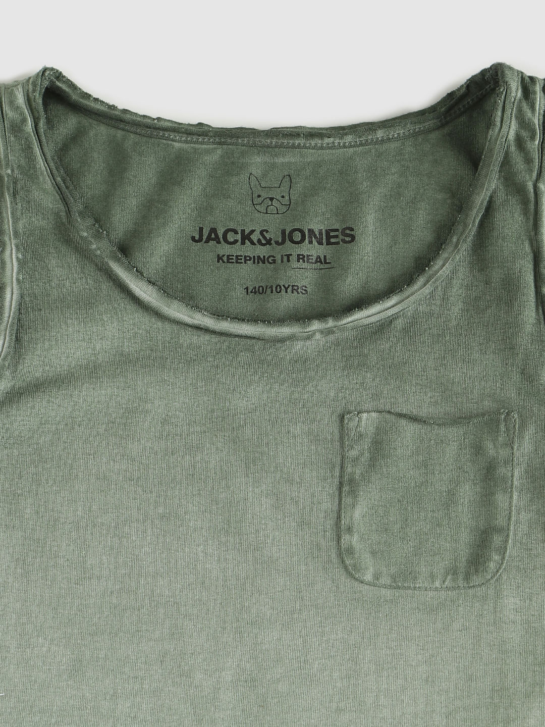 Boys Green Tank Top