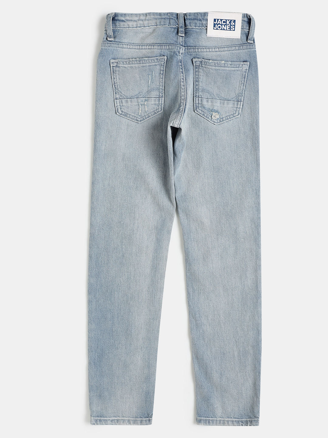 Boys Blue Mid Rise Ben Skinny Fit Jeans
