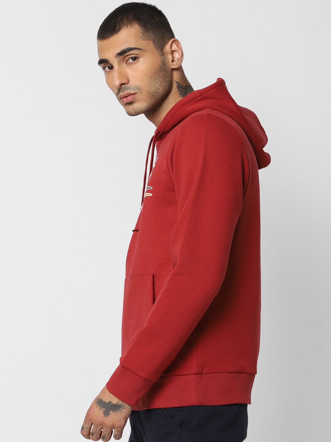 Red Hooded Sweatshirt