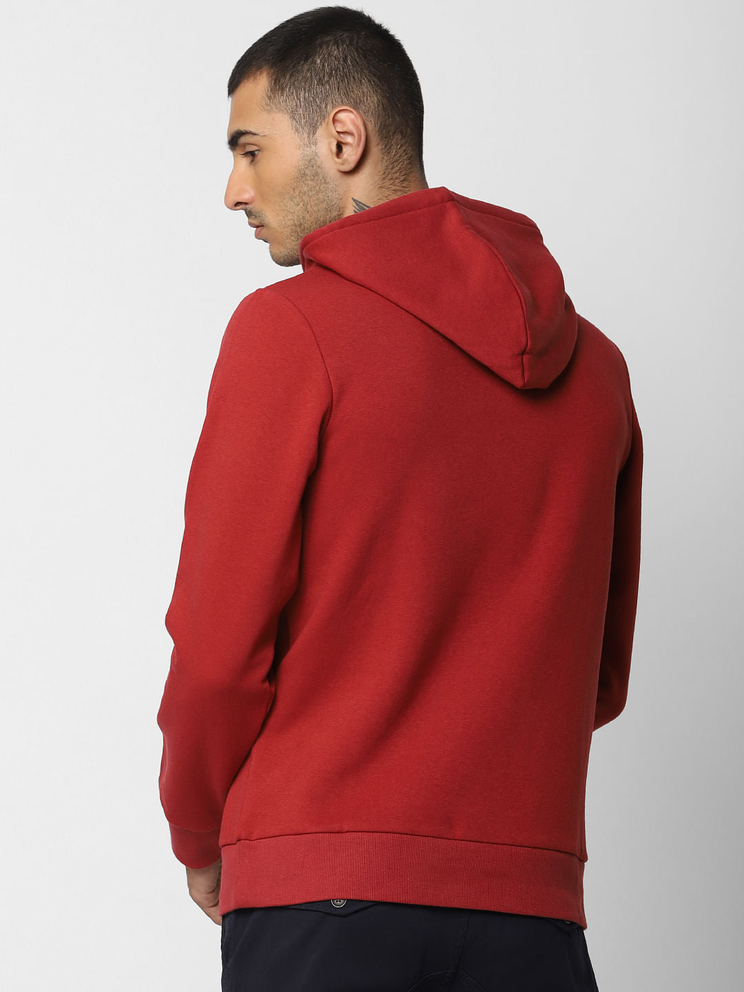 Red Hooded Sweatshirt