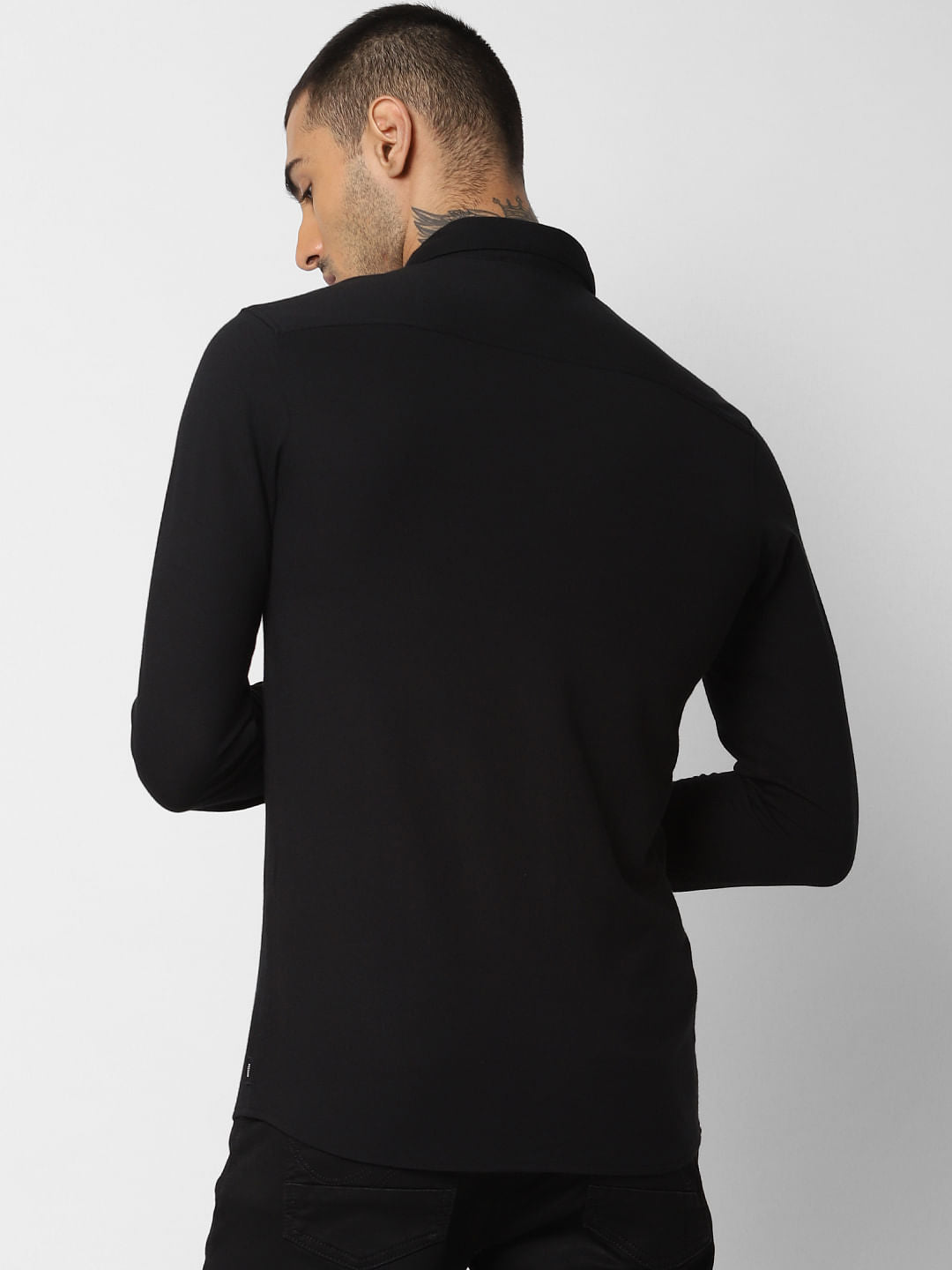 Black Full Sleeves Shirt