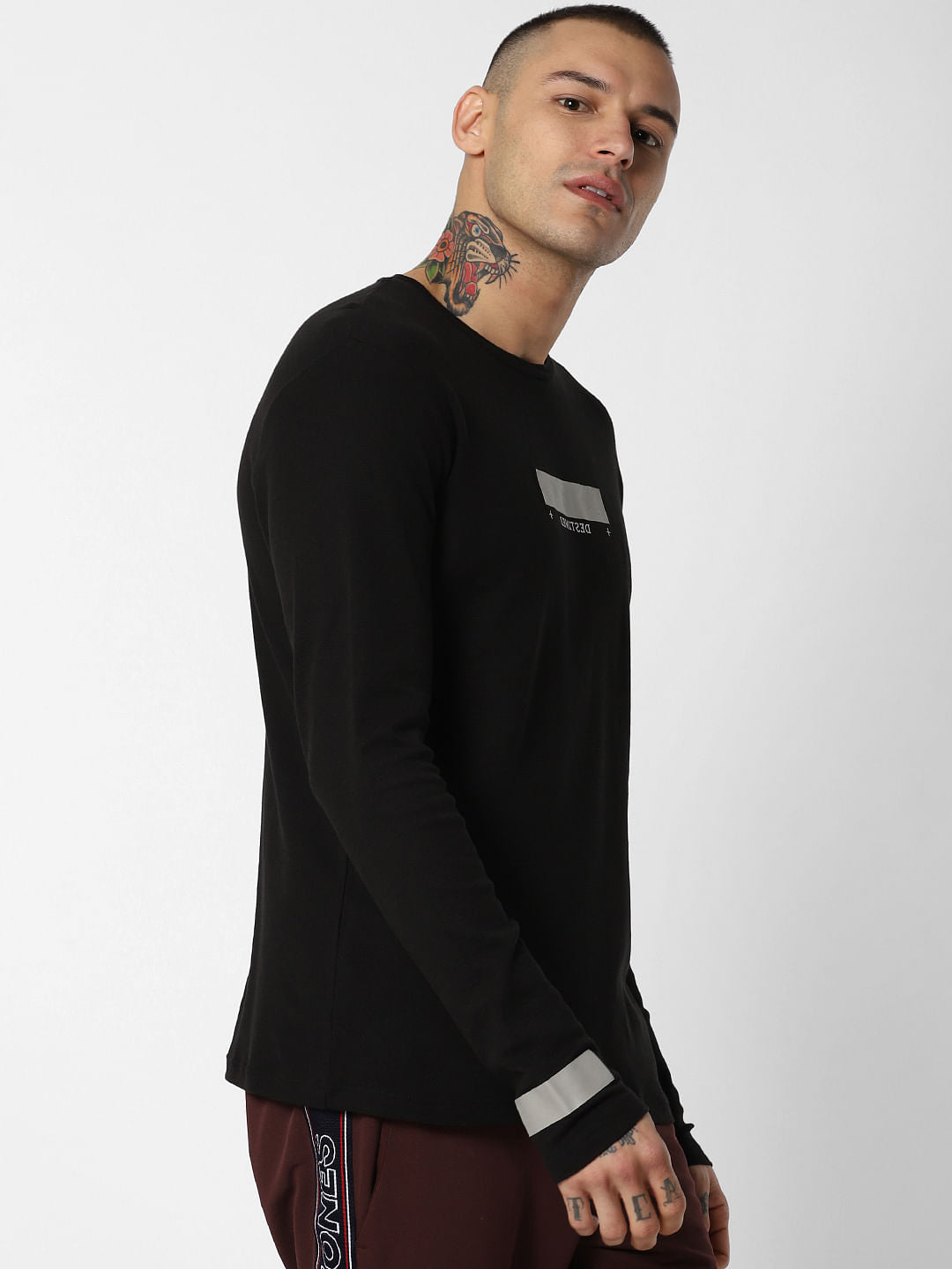 Black Crew Neck T-Shirt