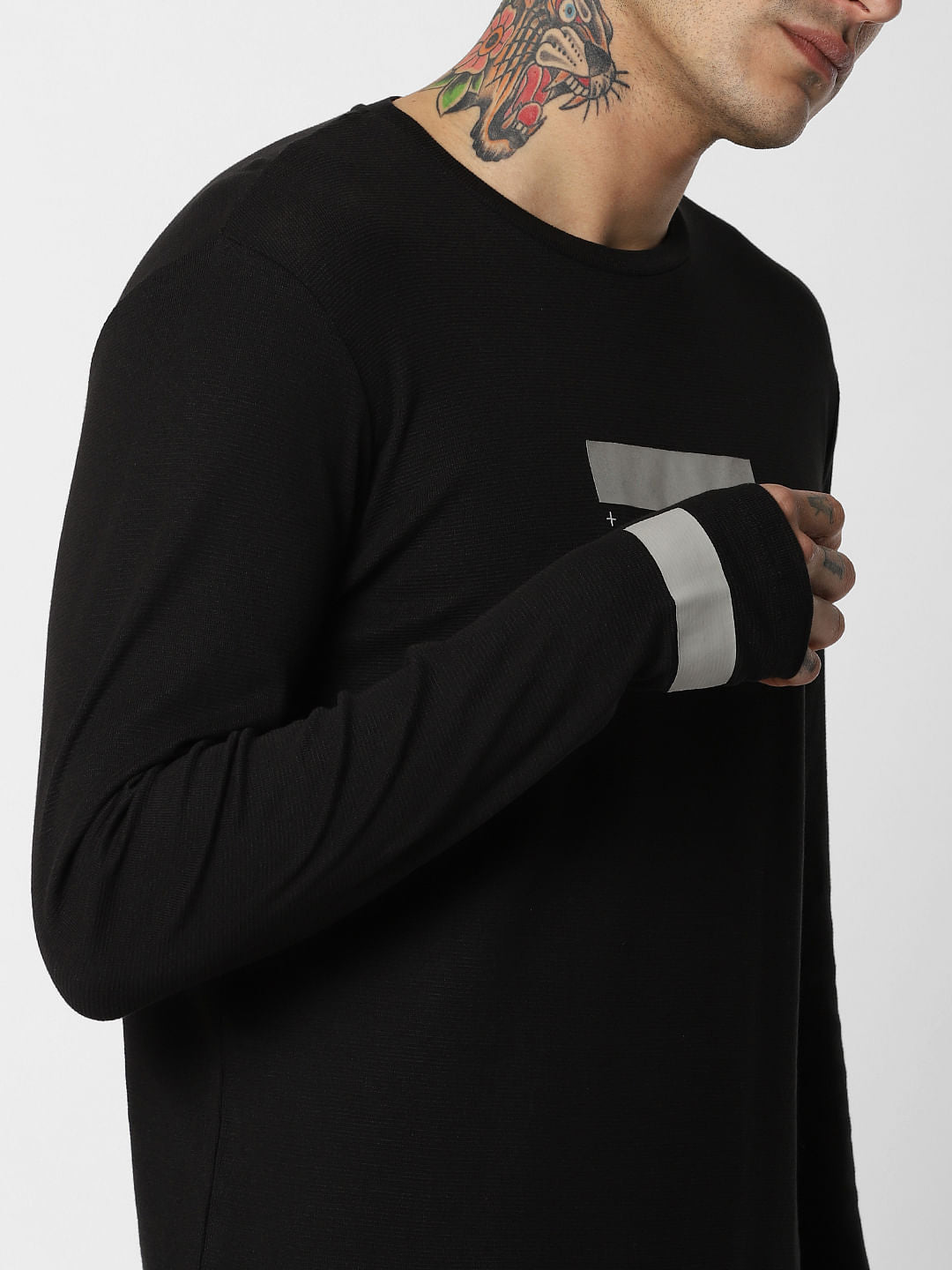 Black Crew Neck T-Shirt