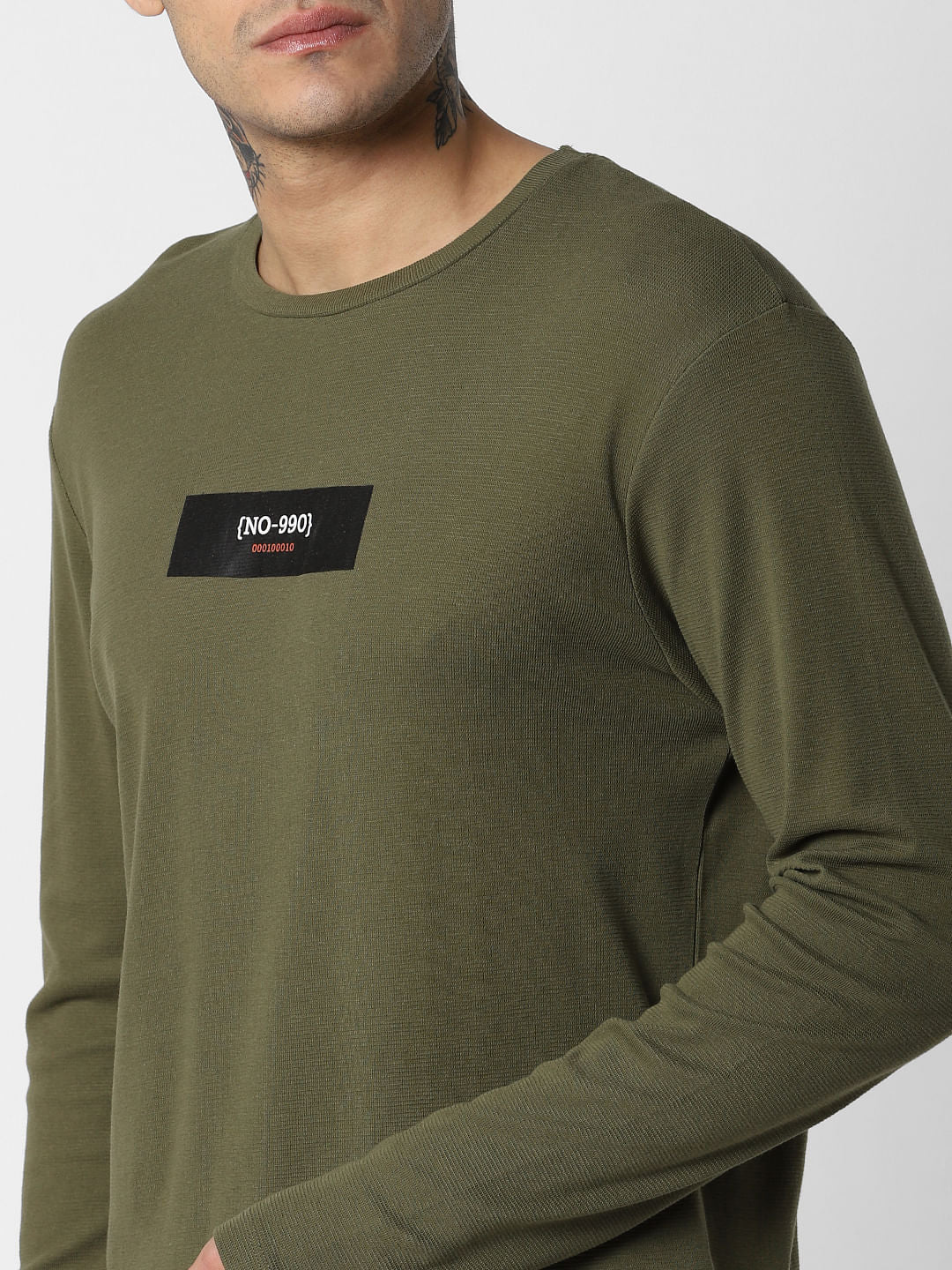 Green Crew Neck T-Shirt
