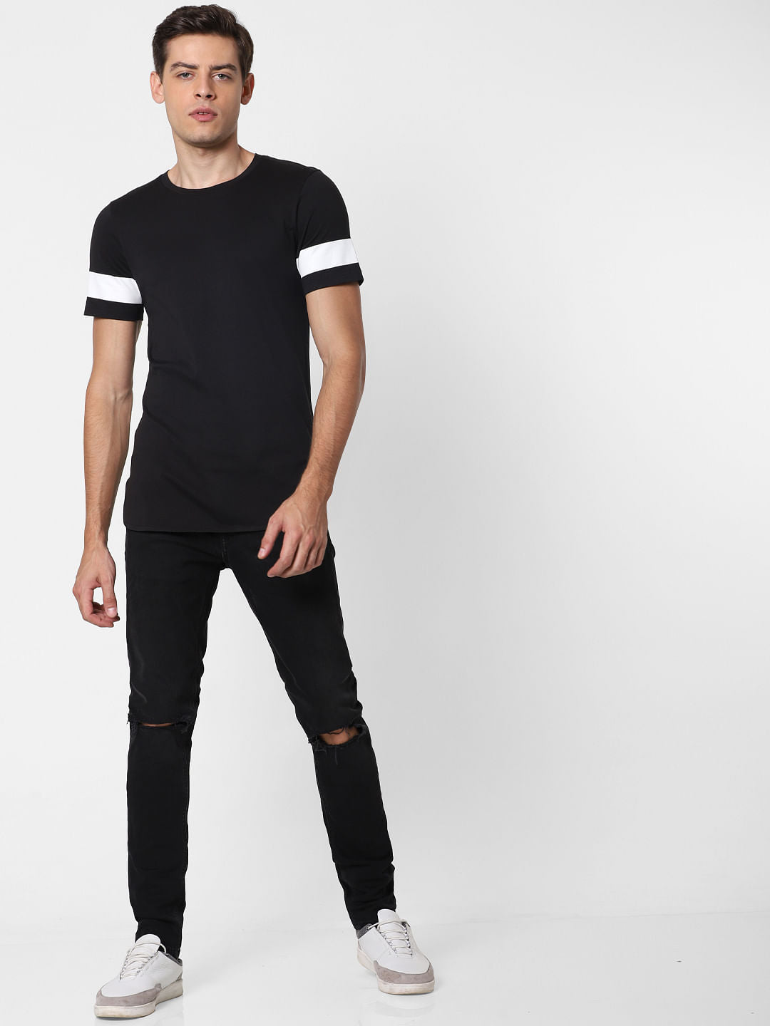 Black Crew Neck T-Shirt