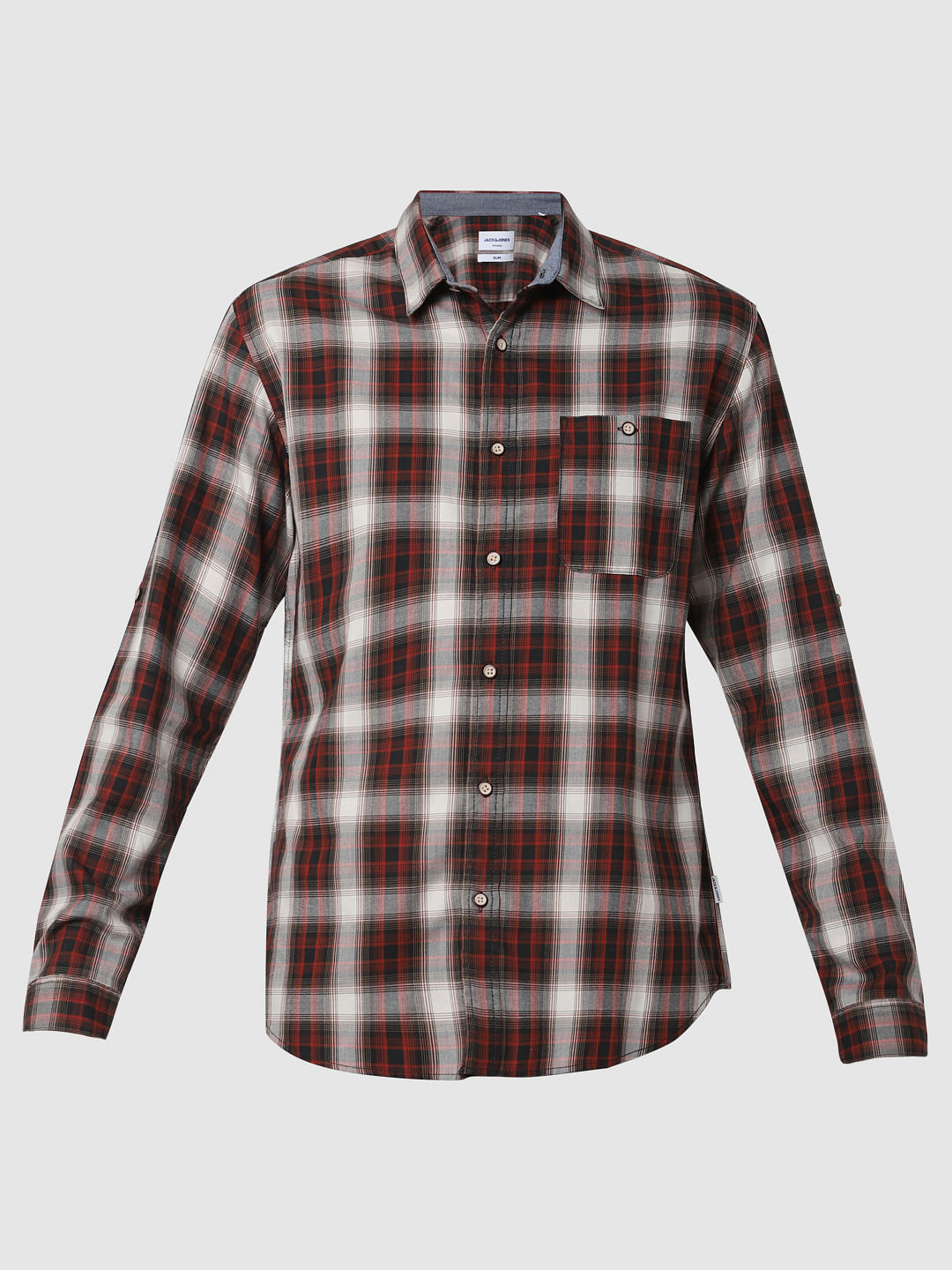 Red Check Full Sleeves Shirt
