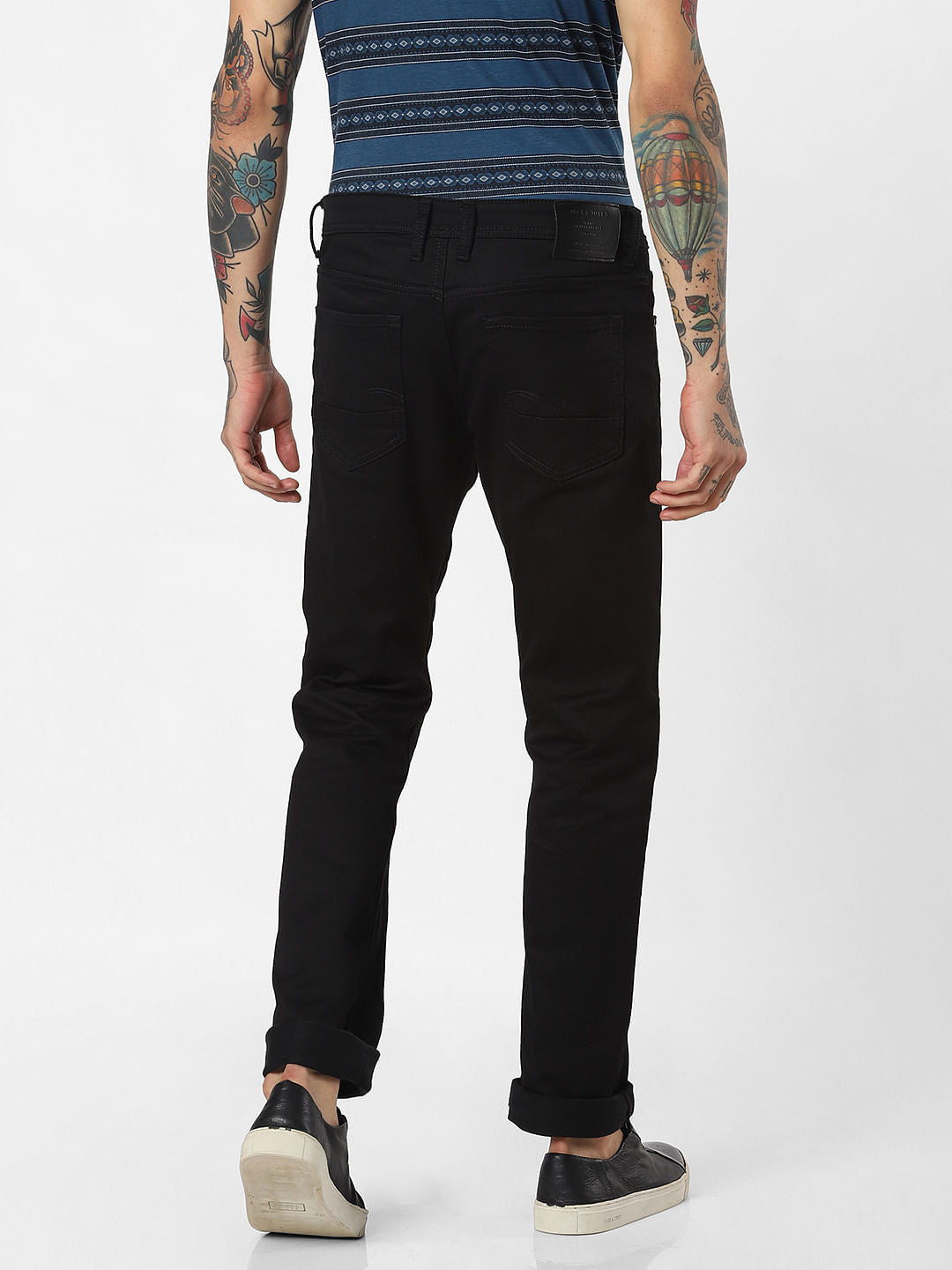 Black Clark Slim Fit Jeans