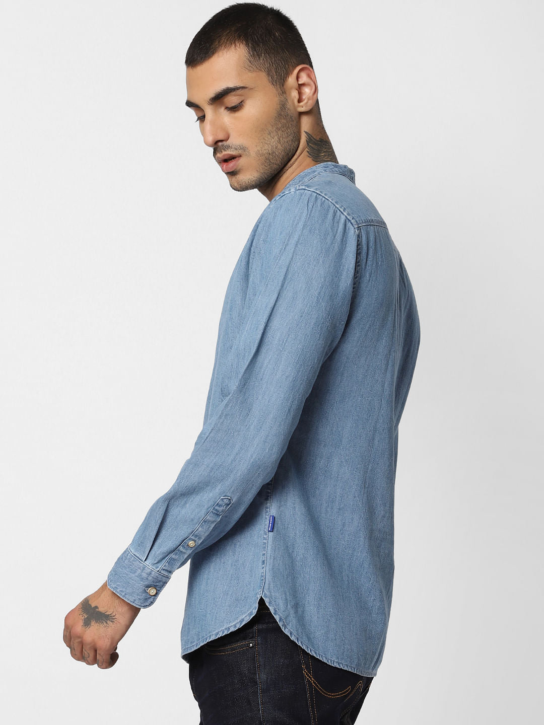 Blue Full Sleeves Shirt