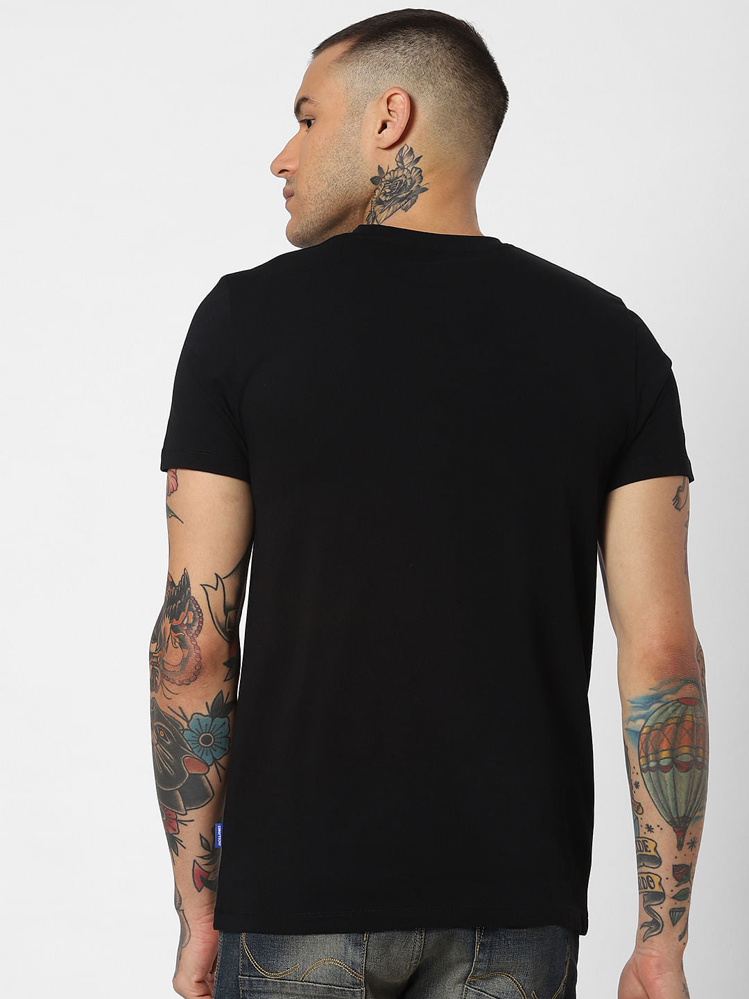 Black Brooklyn Bridge Crew Neck T-Shirt